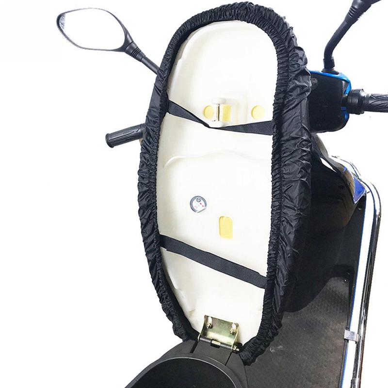 1pc Oxford Cloth Motorcycle Seat Cover Rain Proof Cushion Protection Outdoor Cover Cover Sun U5T3 4