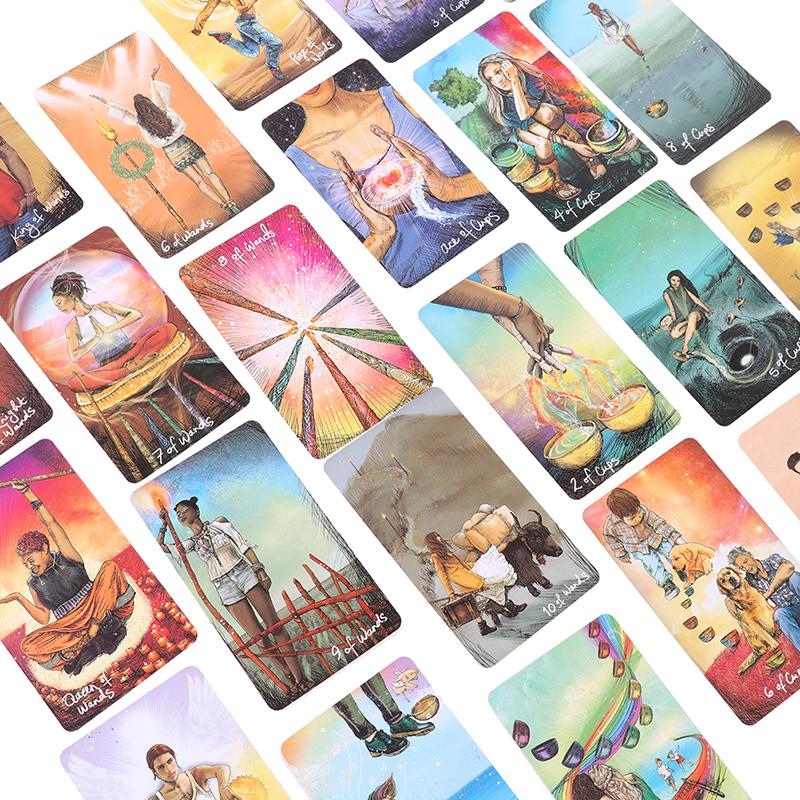 Product Introduction of Bộ Bài Tarot Light Seer, Trò Chơi Cờ Bàn Tiếng Anh, Tiên Tri Tiên Tri, Trò Chơi Nhiều Người Chơi 19