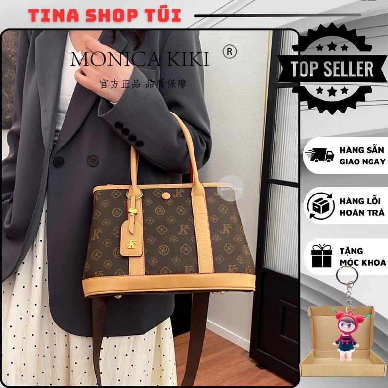 Túi xách công sở cao cấp Monica JK size 31cm; Túi kèm dây đeo chéo vải dù chống đau vai, dây đeo căn chỉnh ngắn dài phù hợp; túi công sở cao cấp miệng túi có thể mở rộng; túi hiệu Monica JK hàng cao cấp