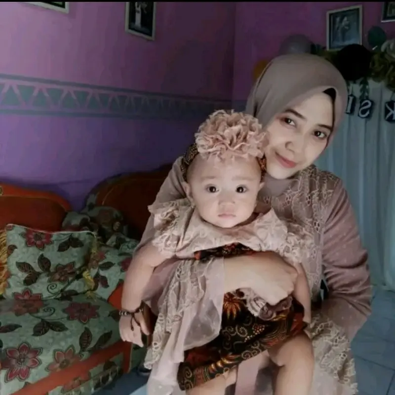 kebaya bayi dan anak warna moca//tedak sinten//kebaya bayi murah Parsel 4