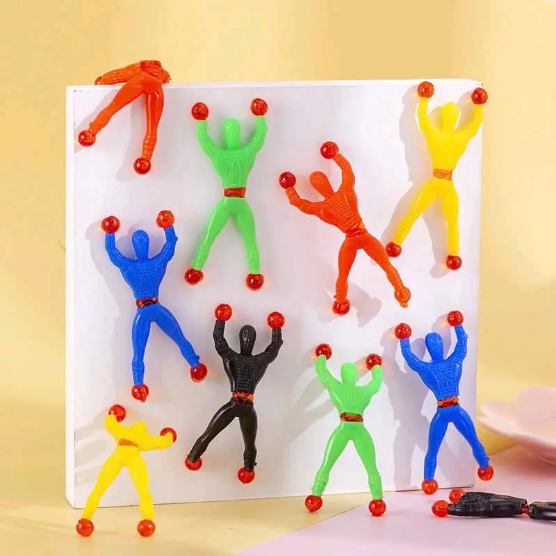 Đồ chơi siêu nhân nhện bám tường (10 con)