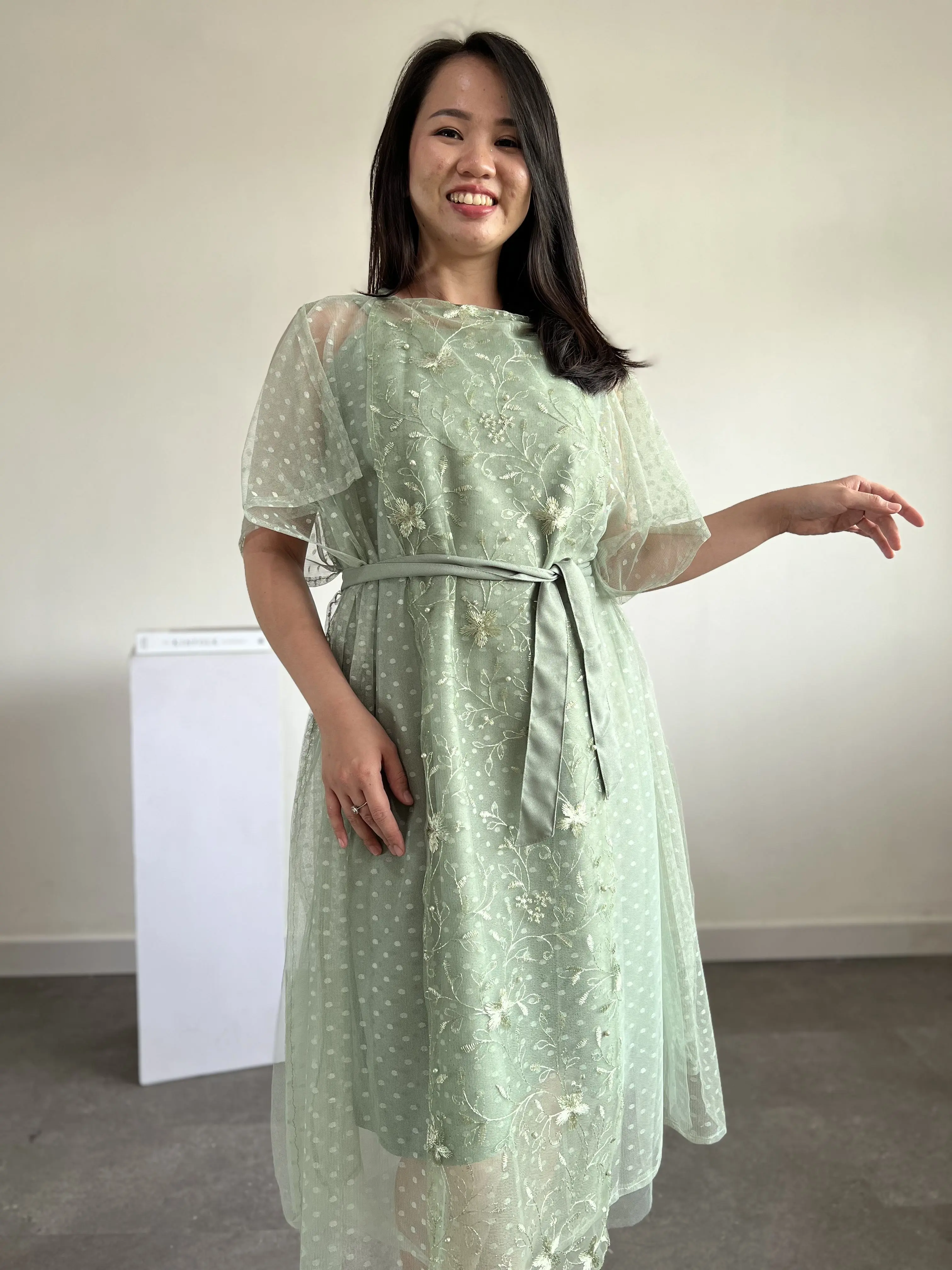 Dress LORENZA ( Real Pict ) 4 Ukuran 11 Warna Outfit Formal Non Formal Mewah Wanita Dewasa Bisa COD MR Pesta Midi Remaja Gaun Casual Kondangan Baju Simple