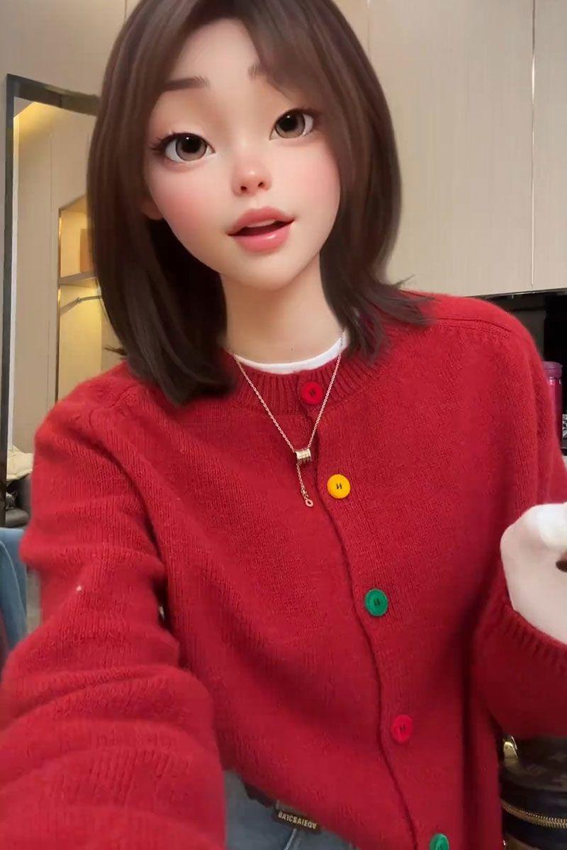 Product Introduction of Áo Cardigan Dệt Kim, Phong Cách Hàn Quốc, Chống Lão Hóa, Thiết Kế Cầu Vồng Thanh Lịch, Một Hàng Cúc, Cổ Tròn, Giống Như Len, Thích Hợp Cho Mùa Xuân, Hàng Mới Về, Phong Cách Lười Biếng, Áo Len Độc Đáo 12