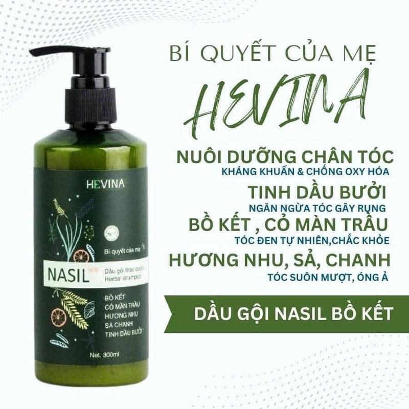 Dầu gội thảo dược Nasil bưởi ngăn rụng tóc và kích thích mọc tóc - Dưỡng Tóc, Women #Hevinabíquyếtcủamẹ 2