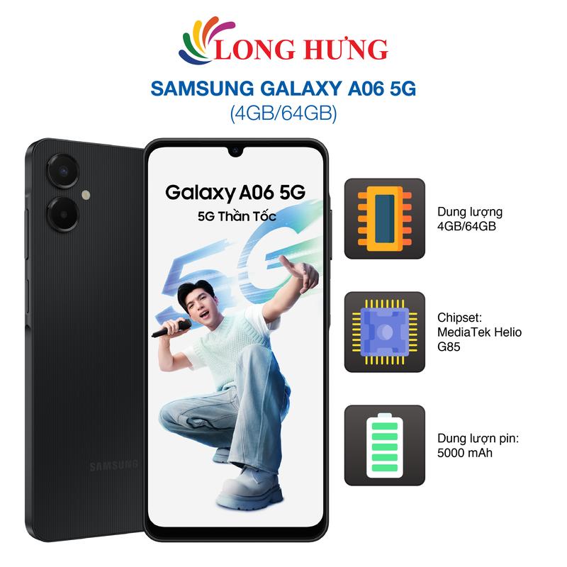 Điện thoại Samsung Galaxy A06 5G (4GB/64GB)