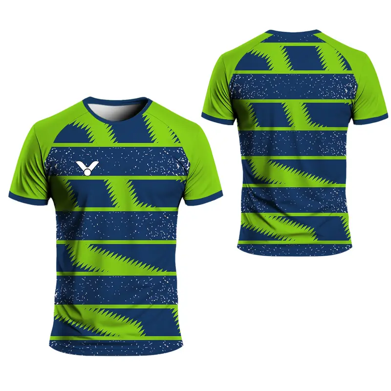 Áo Thun Jersey, Áo Cổ Tròn, Trang Phục Thể Thao Nữ, Thời Trang Hợp Xu hướng, Chất Lượng Cao Cấp, Nhanh Khô, Thích Hợp Cho Thể Thao Thông Dụng, Áo Thun Dài Tay, Áo Thun Jersey, Cầu Lông, 2024 / 25, Jersey Giá Rẻ New Jersey 3