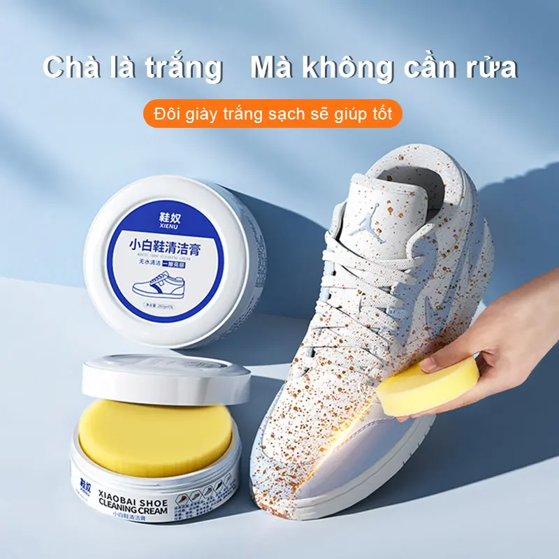 【CL】T Kem Đánh Giày - Sáp Tẩy Trắng Giày - Sáp Vệ Sinh Giày Đa Năng 260g 1