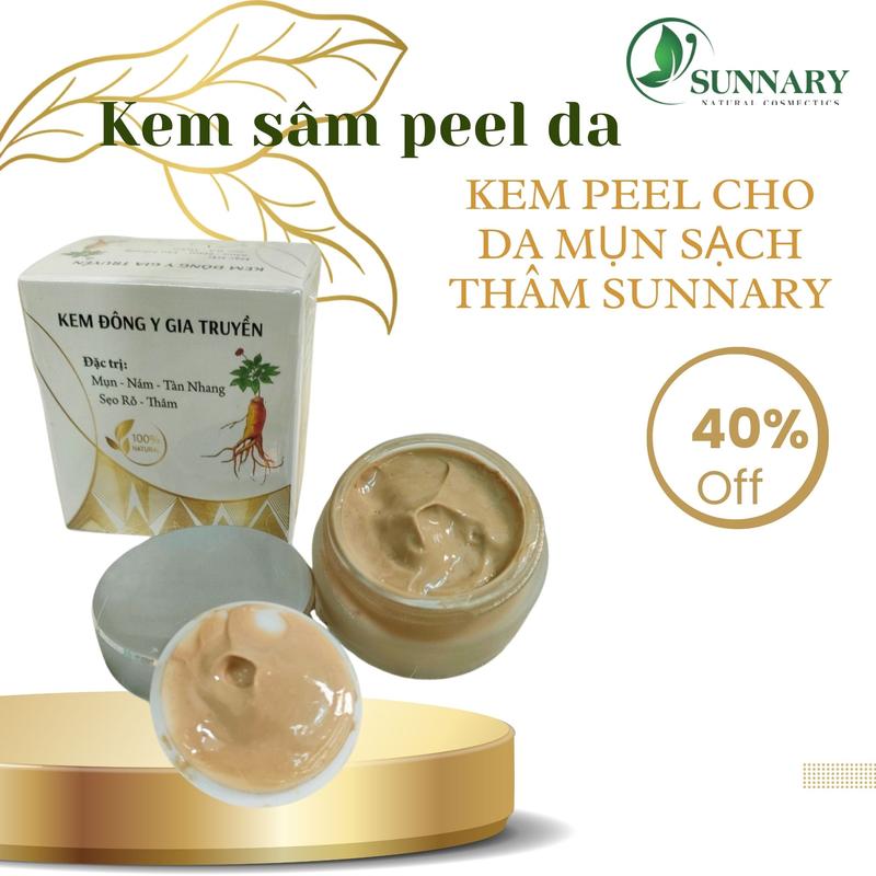 Product Introduction of (Tặng  sữa rửa mặt đông y) KEM cao sâm lạnh cốt sâm tươi bong mụn thâm nám trắng sáng Skincare Chăm Sóc Da Làm Đẹp Da Nữ 12