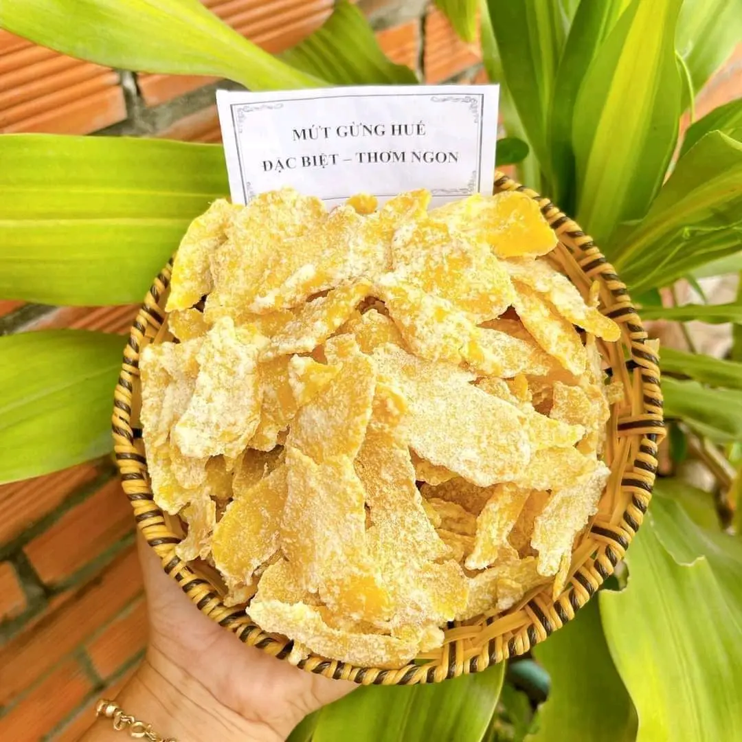 Mứt Gừng Huế Shop Em Khôi 500gr - 1 kg