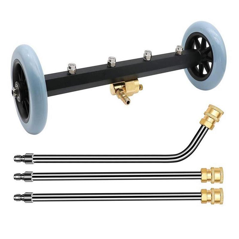 Peoincin Oil and Dirt Remover for Vehicles Undercarriage Cleaner with Extension Wand High Pressure 16 Inch Undercarriage Car Washer with Extension Wand for Cars Suvs and Trucks 3