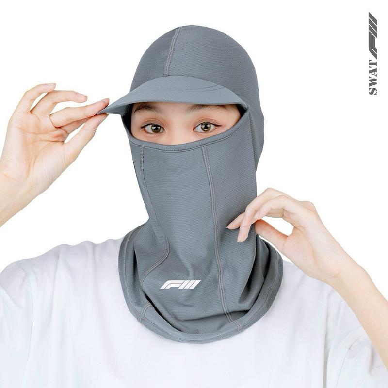 Mũ khăn trùm đầu bịt mặt chống nắng SWAT F3 có vành nón cao cấp chính hãng giá rẻ nam nữ công việc ngoài trời thể thao du lịch phượt đạp xe câu cá mát đen xám xanh hồng thấm hút mồ hôi