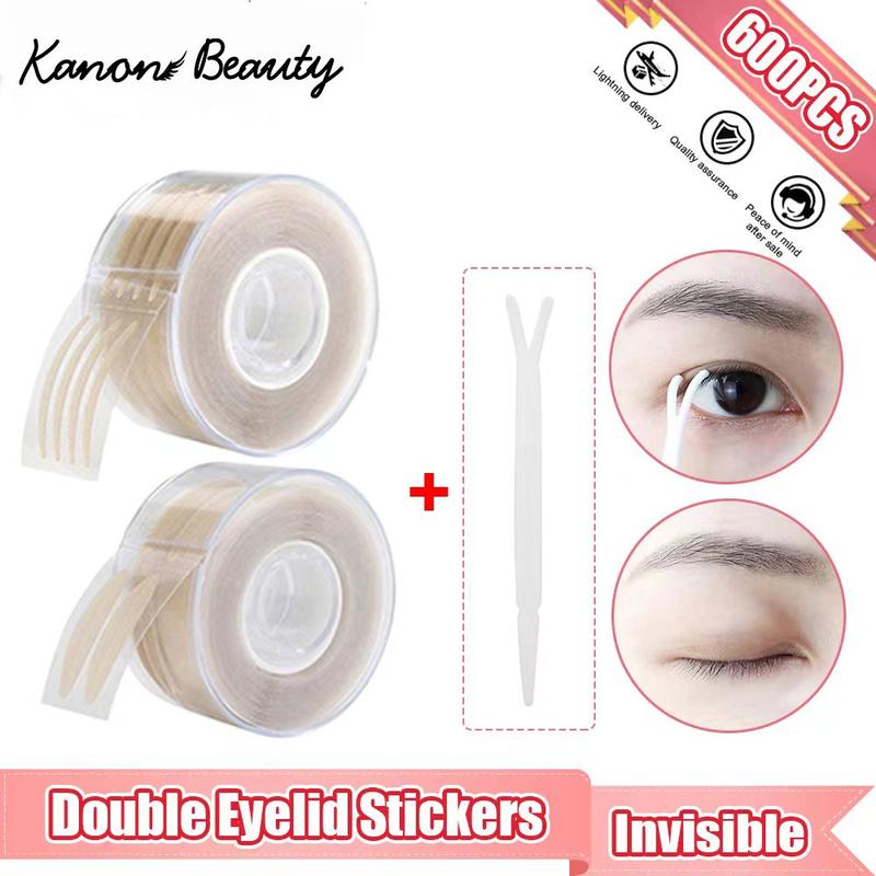  Miếng Dán Hai Mí Vô Hình 600 Chiếc Trong Suốt Tự Dính Băng Dính Dán Mắt Đôi Mỏng   Rộng Miếng Dán Sợi Chống Nước Cho Mí Mắt 