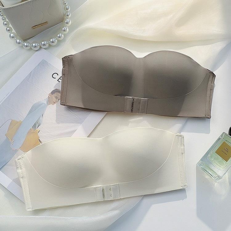 1 - Áo Lót Nữ Su Đúc Nâng Độn Vòng 1 Tạo Khe Không Gọng Chống Xệ Gom Quả Không Dây Chống Tụt Áo Bra Nữ Dây Ngang Chất Su Đúc Không Gọng Cup To Mềm Mại Thoải Mái Hàng Cao Cấp -- VN230804