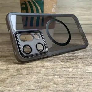 Case For Oppo Reno 13 13F 14F 14 Pro 5G 4G Softcase Lens Jacket Magsafe Cover Casing Series