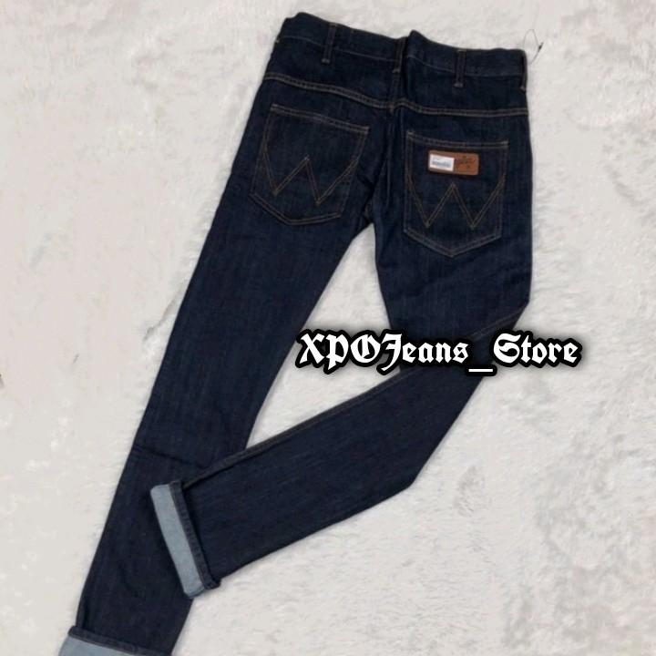 Celana Jeans Standart Wr4ngl3r Pria/Celana Reguler Pria Size 27-38/Celana Panjang Pria High Quality Denim Standar Straight 5
