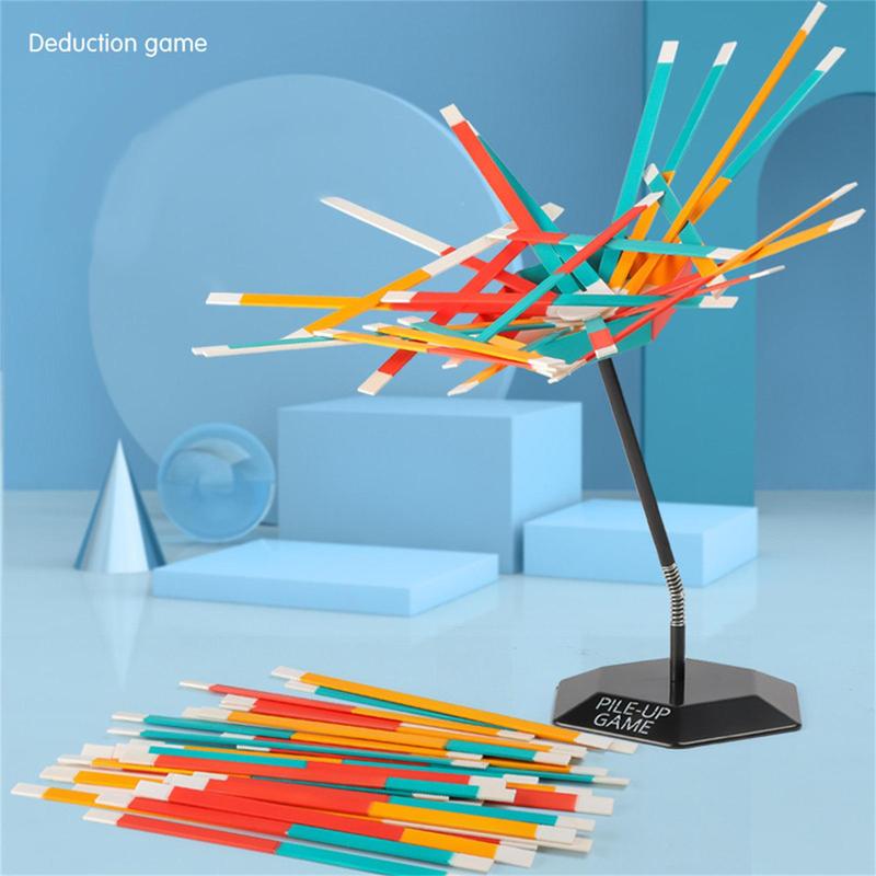 Pile Up Game Hands-on Gravity Balance Stacking Stick For Kids Educational Multiple Developmental Benefits Family Board Games 4