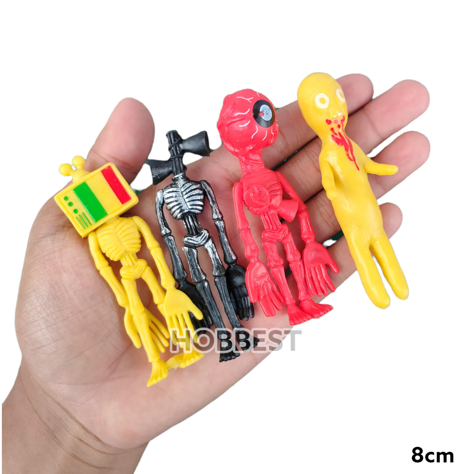 Action Figure SIREN HEAD isi 8 pcs - Miniatur Topper Kue Kado Pajangan ...