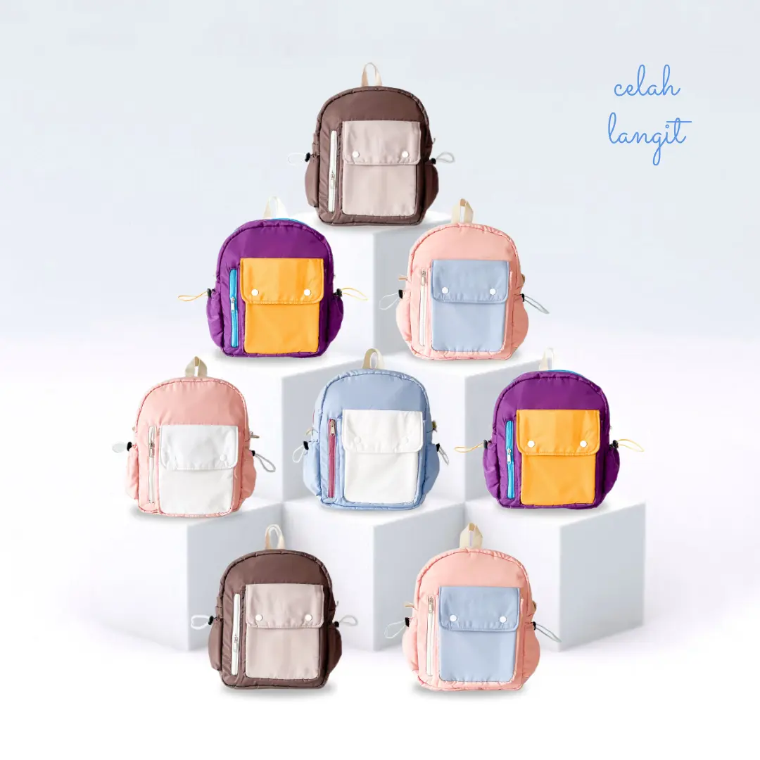 CELAH LANGIT GUMMY BACKPACK | Ransel Sekolah Wanita Ransel Lucu