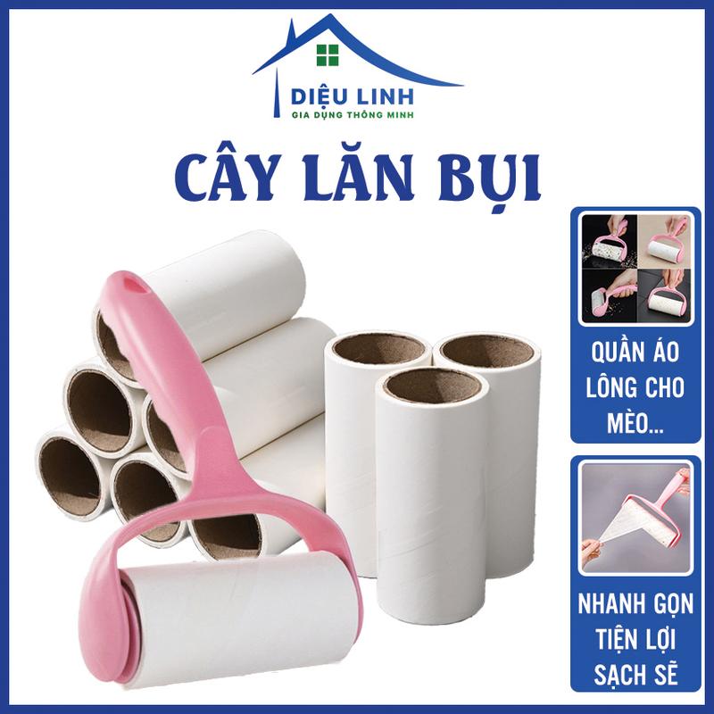 Cây Lăn Bụi Làm Sạch Quần Áo Ga Giường Sofa - Lông Động Vật Sợi Vải Đồ Da Siêu Dính Tiện Lợi Dieulinhshop