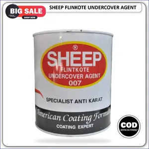 Cat Anti Karat Dan Anti Bocor Panas Flinkote Plingkut Flintkote Flingkut Plinkut SHEEP Cat Anti Karat Paint Rust Protection Paint 1 kg Murah