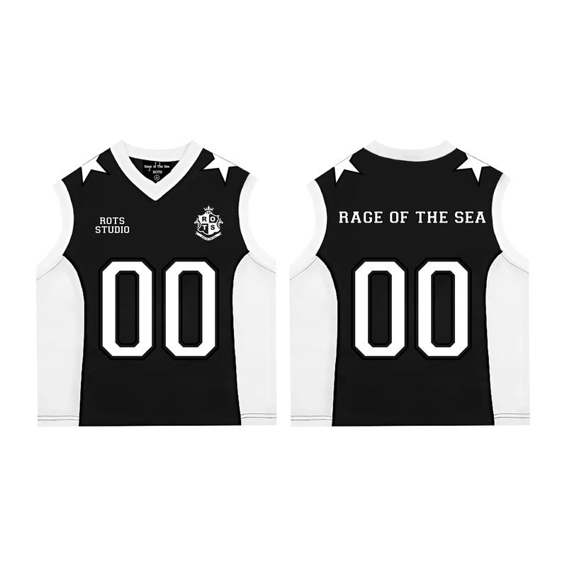 ÁO TANKTOP BÓNG RỔ SỐ 00 FORM OVERSIZE UNISEX RAGE OF THE SEA (ROTS STUDIO)- "TANKTOP SPORT VẢI MÈ THOÁNG MÁT" 5
