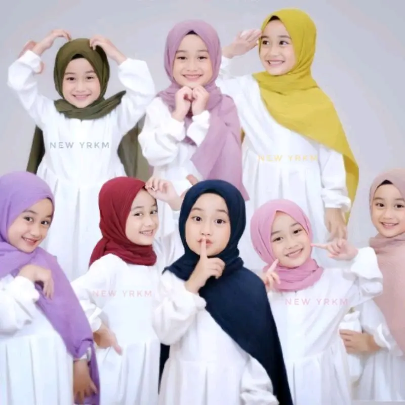 Pastan Anak 6bln-8Thun Pashmina Bahan Jersey Premium