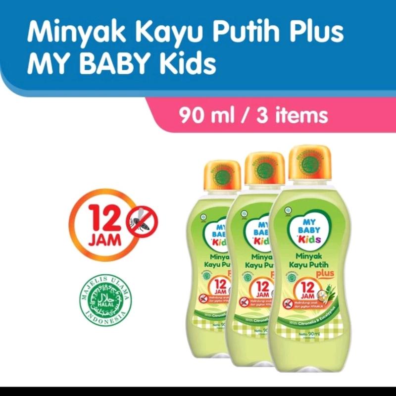 My BABY KIDS MINYAK KAYU PUTIH ISI 3 PCS Bayi Menghangatkan parfum 2