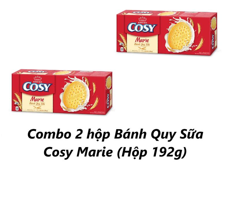 Combo 2 hộp Bánh Quy Sữa Cosy Marie (Hộp 192g)