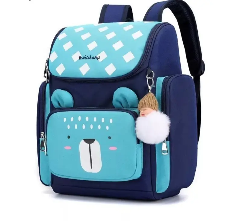 Tas Ransel Anak Tas Sekolah  Anak TK SD Motif Beruang Tas Punggung karakter kekinian Terbaru Fashion 4