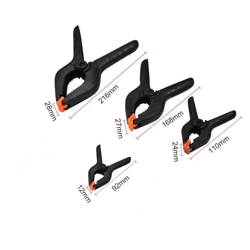 Product Introduction of T141pearinpear DIY Background Clamp Heavy Grip Toggle Clamps Plastic Nylon Spring Clip Woodworking 15