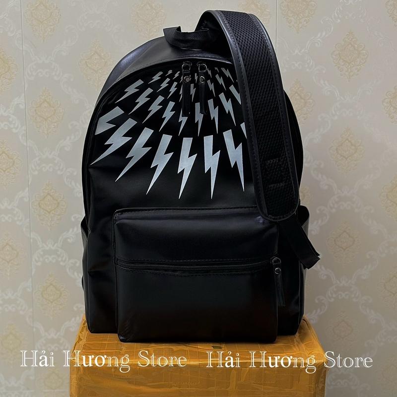 Balo Tia Sét Size 40 vừa A4, Laptop 14inch, Atlat địa lý