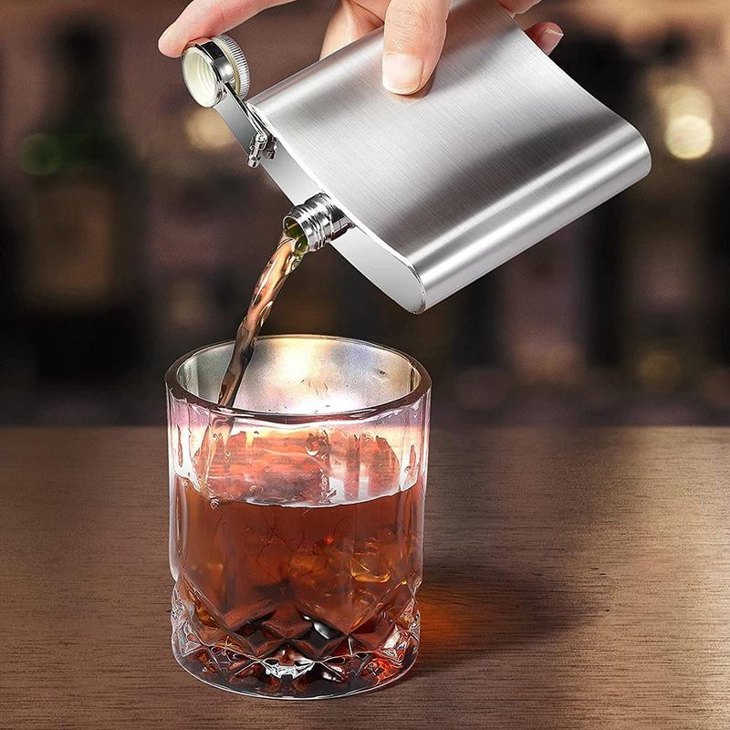 Product Introduction of Portable Alcohol Wine Drinking Bottle Liquor Flask Stainless Steel Whiskey Holder Hip Flask 21