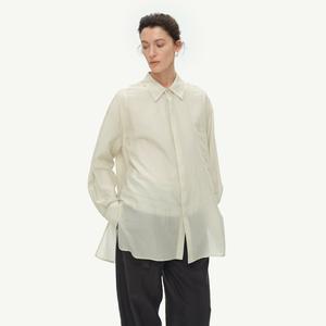 Must-Have Mulberry Silk Cotton Sheer Shirt for Every Wardrobe