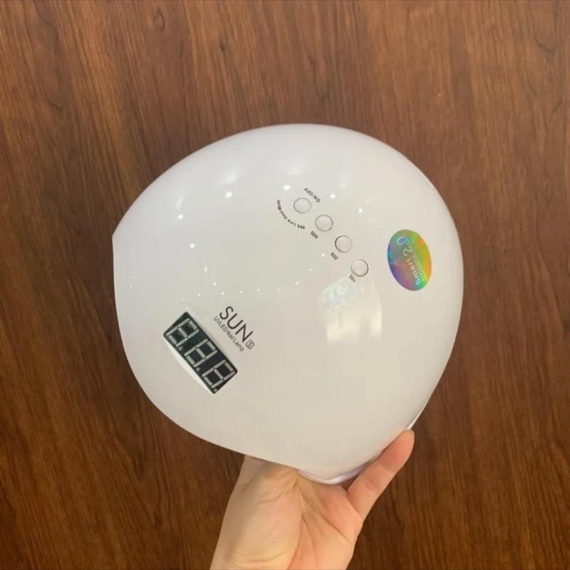 Máy hơ gel sun 5 chính hãng UV LED 48W tem xanh máy sơn gel