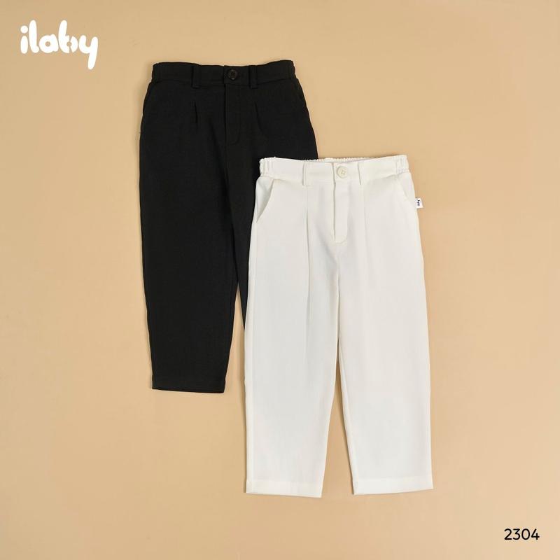  Quần dài bé trai ILABY chất liệu tuysi cao cấp cho bé 10-35kg mặc đi học đi chơi  2304  