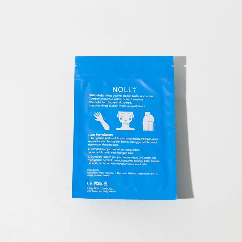 NOLLY Sleep Patch - bantu tidur - herbal alami - insomnia - koyo melatonin sleeping patch - 30 PATCHES 5