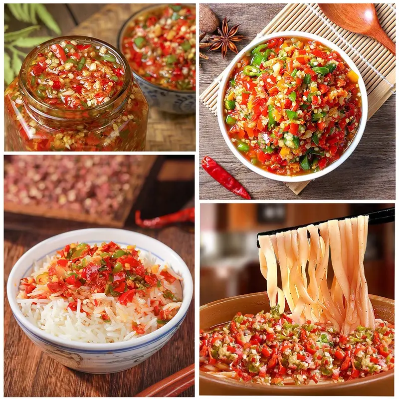 Ớt Chưng Hồ Nam - Hàng Chính Hãng Thơm Cay Ăn Là Mê Gia Vị Bột 3