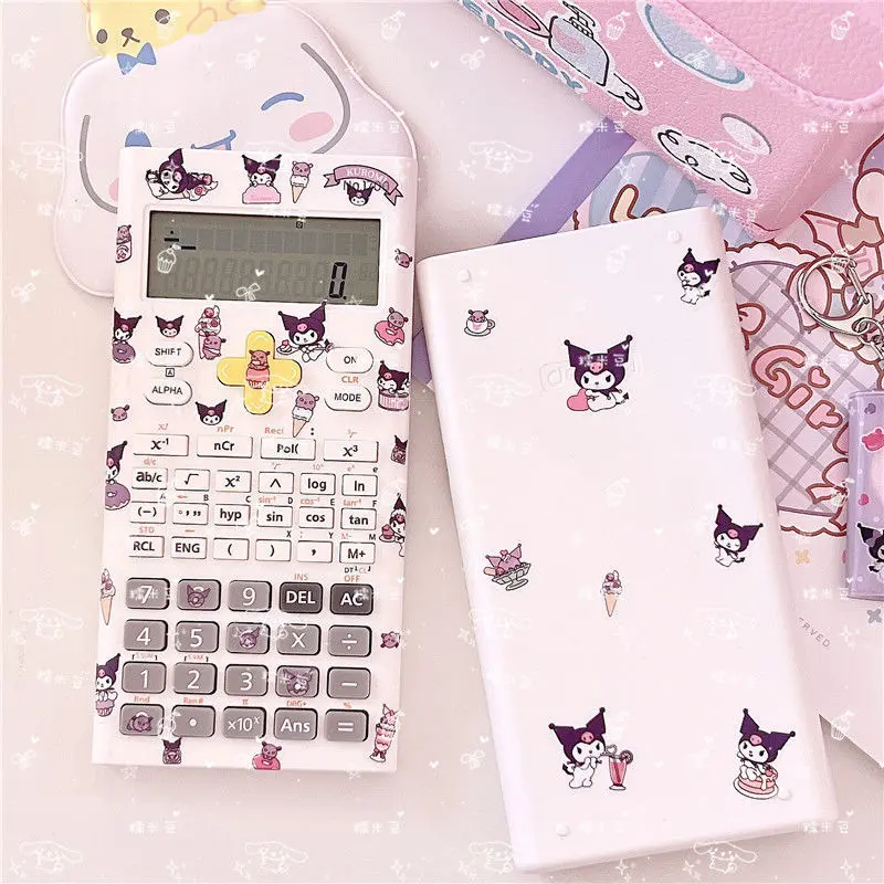 Máy Tính Chức Năng Khoa Học, Clow M Melody Cinnamoroll Babycinnamoroll, Thích Hợp Cho Học Sinh Tiểu Học Và Trung Học, Máy Tính Thi Số Học, Thiết Kế Mới Dễ Thương 4