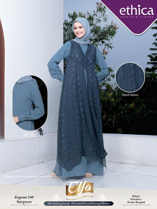Busana Muslim Couple 153 by Ethica New Arrival Terlaris Best Seller 1