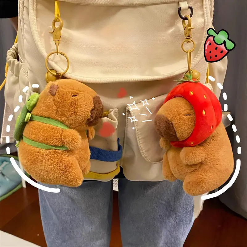 Đồ Chơi Búp Bê Nhồi Bông, Thiết Kế Chuột Lang Nước, Hoạt Hình Dễ Thương, Có Rùa, Dành Cho Trẻ Em, Búp Bê Thú, Thích Hợp Cho Giáng Sinh, Năm Mới, Sinh Nhật, Phục Sinh Và Quà Tặng Năm Mới gấubông capybara 1