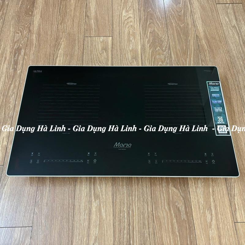 Bếp từ đôi Sunhouse Mama MMB-88HL Thiết kế sang trọng Công suất cao 4400W Mặt kính Ultra Vitro Ceramic bo viền 4 cạnh Inverter tiết kiệm điện Chức năng chống tràn Sôi liu riu Slow cook Nấu nhanh Booster Giữ ấm Tạm dừng khi nấu BH 3 năm tại nhà