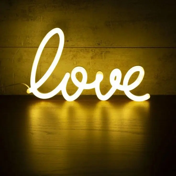 NEON FLEX LED PAPAN NAMA LAMPU LOGO CUSTOM MEWAH HIASAN DINDING 2