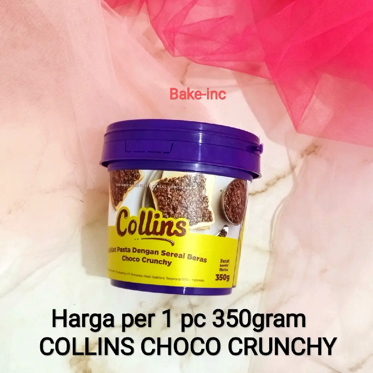COLLINS CHOCO CRUNCHY 350 GRAM