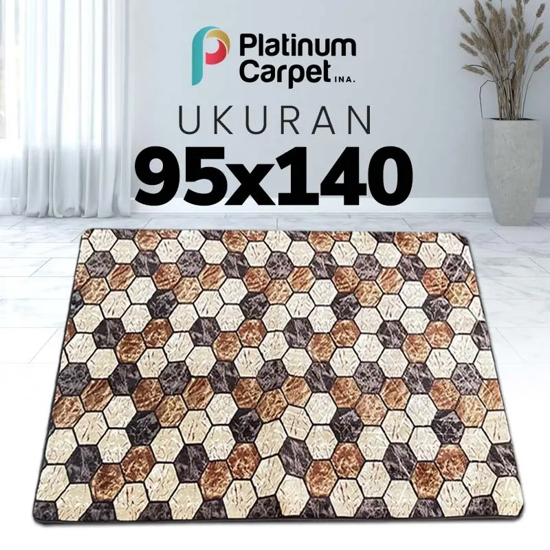 Karpet Busa Malaysia Viral Dragon Prime Size 95x140 Bahan Kain Carpet Flanel Dekorasi
