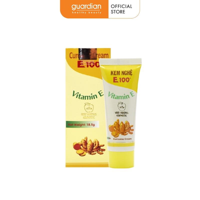 Kem Nghệ Giảm Mụn Hỗ Trợ Làm Mờ Sẹo Thâm E100 18.5Gr