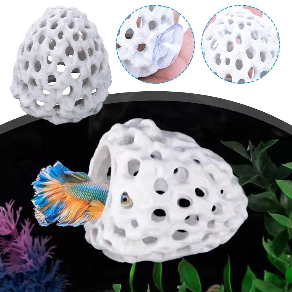 Shrimp Hides For Aquarium Shrimp Fish Tank Hide Cave For Small Fish Porous Stable Aquarium Hideouts Cave For Betta Fish Tank