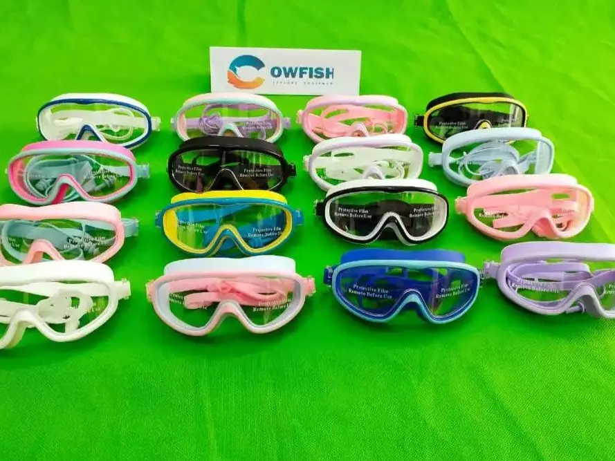 COWFISH Kacamata Renang Anak Y-094 Big Frame Swimming Goggles bingkai besar HIGH QUALITY FREE BOX