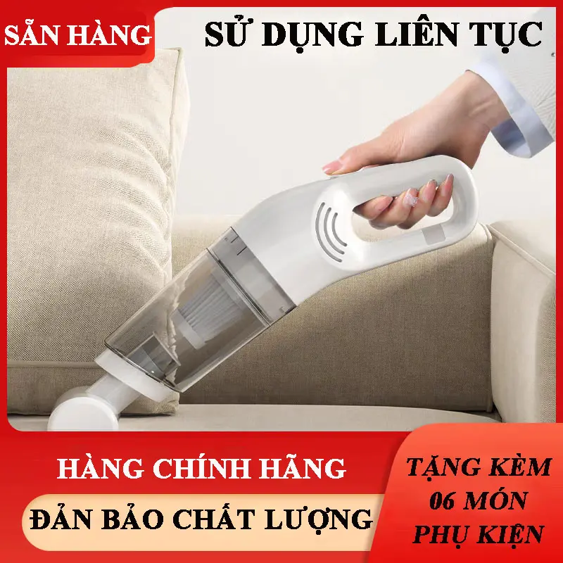 Máy hút bụi cầm tay hello leiboo không dây đa năng công suất 12000pa với ba tầng cách âm, máy chạy êm tiện dụng dành cho xe ô tô, văn phòng, thiết bị điện tử