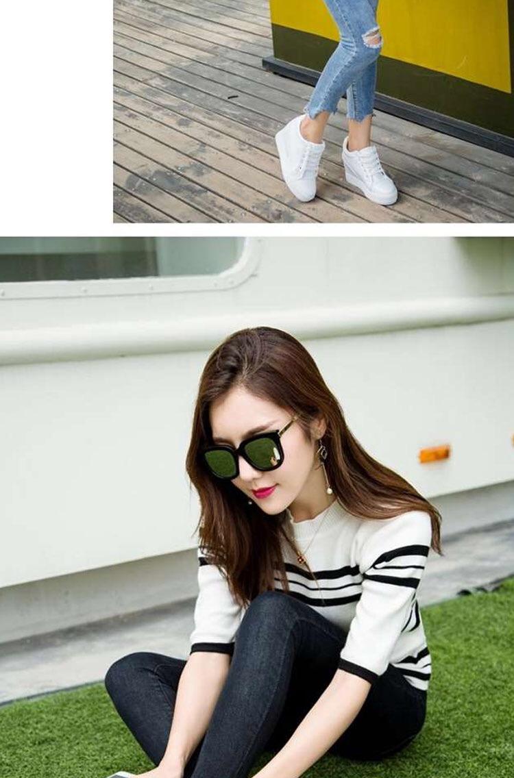 Product Introduction of Giày Trắng, Giày Nữ Chiều Cao Ẩn, 7cm, Giày Thường Ngày Giày Đế Bằng Giày Một Lớp, Ren Mùa Hè Khoét Lỗ, Giày Một Lớp, Hàng Mới Về 2024 3