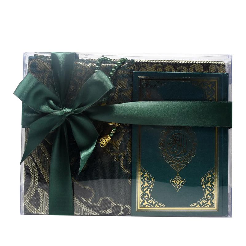 Green Quran Giftset – Medium 1